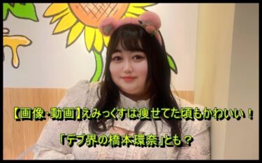 デブ界の橋本環奈とも言われるかわいいえみっくす