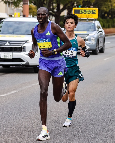 最後のレースの青山学院宏樹